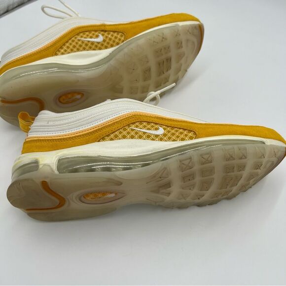 Nike Air Max 97 Men’s Shoes - Koi Fish - Pre Owned Size 11.5 DQ9011-100 - Picture 4 of 7